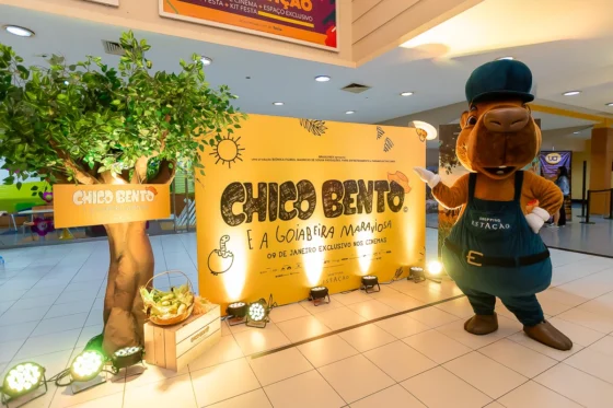 Shopping que sediou o saudoso Parque da Mônica em Curitiba, o Estação recebe a pré-estreia de “Chico Bento e a Goiabeira Maraviosa” 