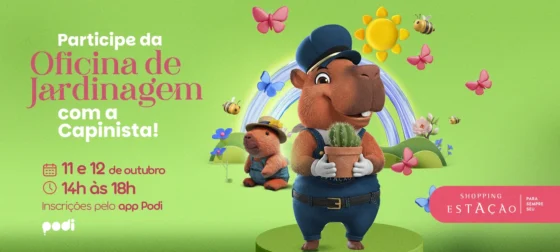 Shopping Estação celebra o Dia das Crianças com oficina de jardinagem gratuita 