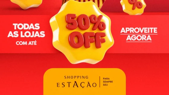 Liquidações de janeiro: Estação em Conta reúne descontos de até 70%