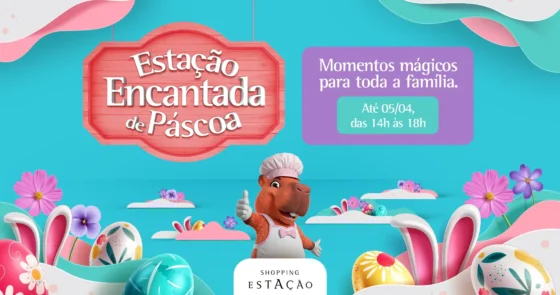Shopping Estação promove oficinas criativas de Páscoa