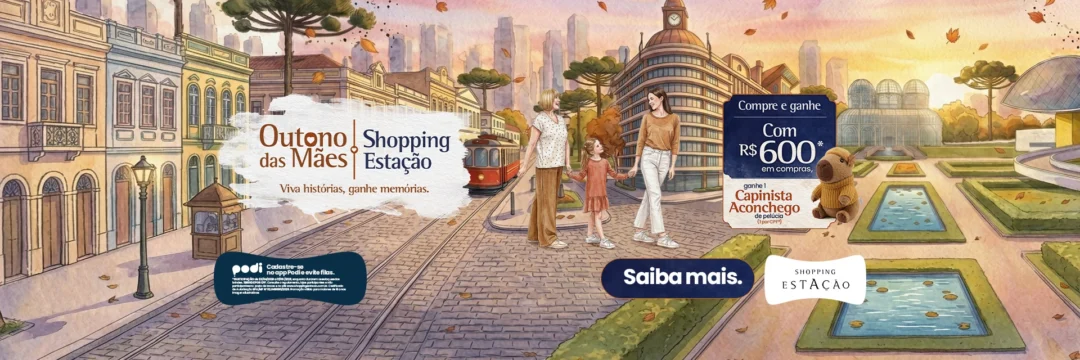 Shopping Estação lança campanha de Dia das Mães com nova pelúcia de capivara, a Capinista Aconchego Com R$600 em compras, os clientes podem garantir e levar para casa a pelúcia exclusiva.
