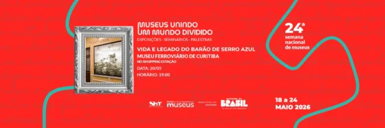 Shopping Estação promove aula-passeio sobre o Barão do Serro Azul durante a 24ª Semana Nacional de Museus