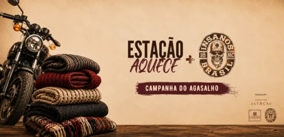 Shopping Estação promove campanha de arrecadação de agasalhos para lar de idosos